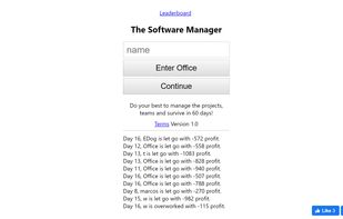 The Software Manager screenshot 1