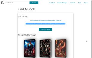 StoryGraph screenshot 1