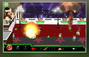 The Three Stooges®: Zombie Defense screenshot 1