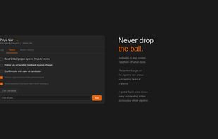 Tasks managment