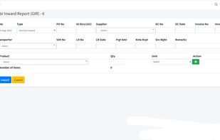 The Vyom ERP screenshot 1