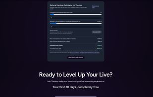 You don't have to stream to get paid. Grab your unique referral link, invite friends, and use the Earnings Calculator to see your potential split. Open to everyone, streamers and viewers alike.