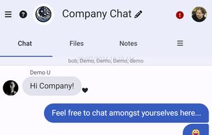 Public, Group or Private Messaging