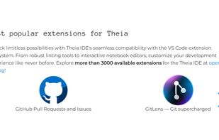 Eclipse Theia screenshot 2