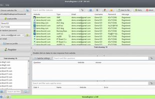 themaRegister screenshot 1