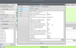 themaRegister screenshot 1