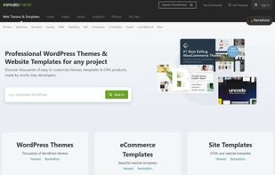 ThemeForest screenshot 1