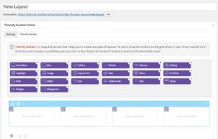 Themify Builder screenshot 1