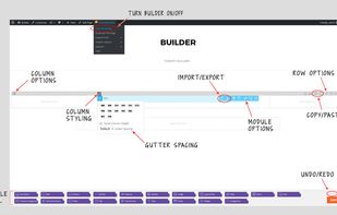 Themify Builder screenshot 2