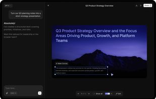 Thesys Agent Builder screenshot 1