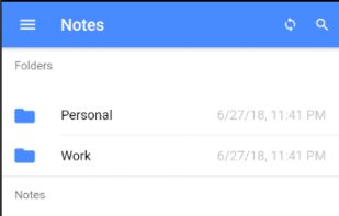 GigaNotes screenshot 2