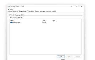 Use Thinfinity VirtualUI to integrate your project with the most popular identity platforms in the market and select how end-users- access your applications. You can set an SSO or add an extra layer of security by creating a 2FA or an MFA.