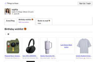 Things To Have screenshot 1