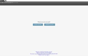 User network access request - Guest network access