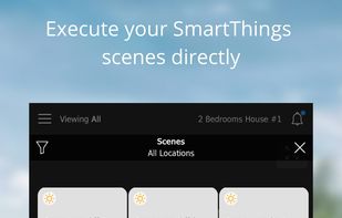 ThingsTwin View and Control SmartThings Scenes