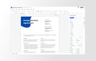 Create and edit professional documents online with familiar word processing and formatting capabilities.