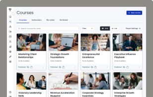 Thinkific screenshot 1