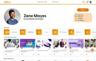 Transform the way your company learns - thirst helps L&D teams build a culture of growth by putting personalised learning content front and centre for your people, exactly when they need it the most, in the flow of work.??