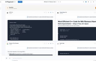 View comparisons for different AI models on the same prompt @ thisorthis.ai