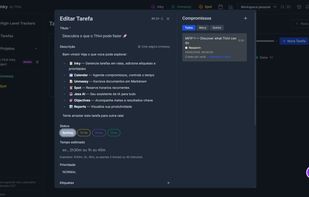 Within the Thivi Platform we have Inky, a powerful tool for managing projects, tasks, OKRs, KPIs, and everything else. You can easily manage large projects from the most strategic level to the operational level.