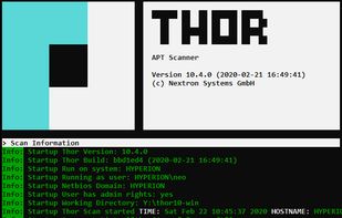 THOR APT Scanner screenshot 1