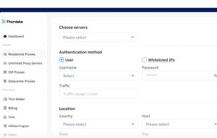Thordata  screenshot 1