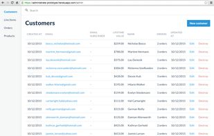 Thoughtbot Administrate screenshot 1