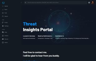 Contact info from the developer