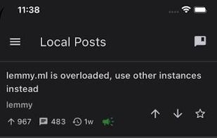 Thunder for Lemmy screenshot 1