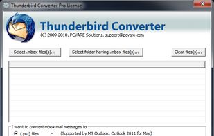 Select Thunderbird Emails 