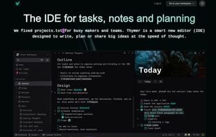 Main Website Thymer.com