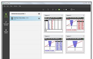 TI Connect CE screenshot 2