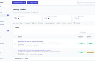 Core Tickets Overview