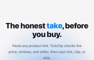 Tickclip screenshot 1