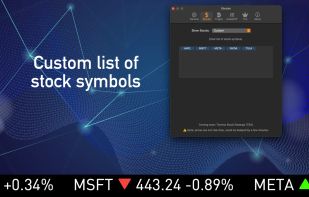 TickerBar screenshot 3