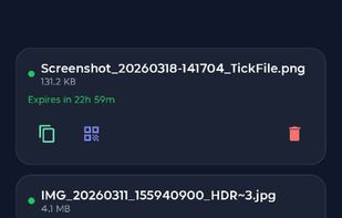 TickFile screenshot 2