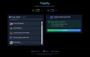Tidalfy screenshot 1