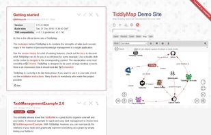 TiddlyMap screenshot 2