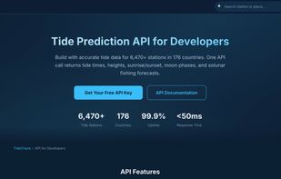 Tide Prediction API