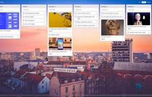 Daily kanban for weekly planning.