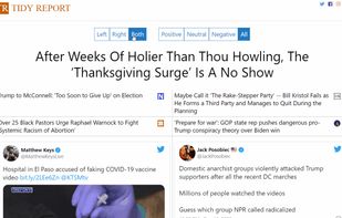 Tidy Report screenshot 1