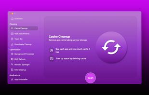 Cache cleanup feature