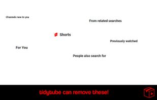 tidytube screenshot 1
