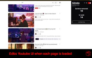 tidytube screenshot 2