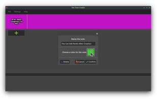 Tier Chart Creator screenshot 2