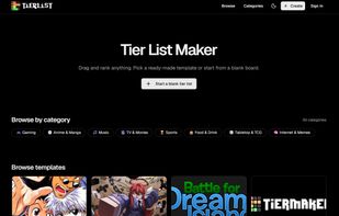 Tier List Maker screenshot 1
