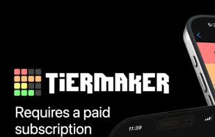 TierMaker screenshot 1