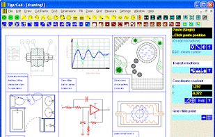 TigerCad screenshot 1