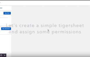 Tigersheet screenshot 1