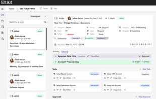 Automated Workflows with Power Automate and Logic Apps
Tikit’s automation capabilities simplify critical IT processes like employee onboarding and offboarding, ensuring a smooth transition for new hires and departing staff. 